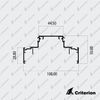 CI-D2552A Double Glazing Sill - Criterion Industries -