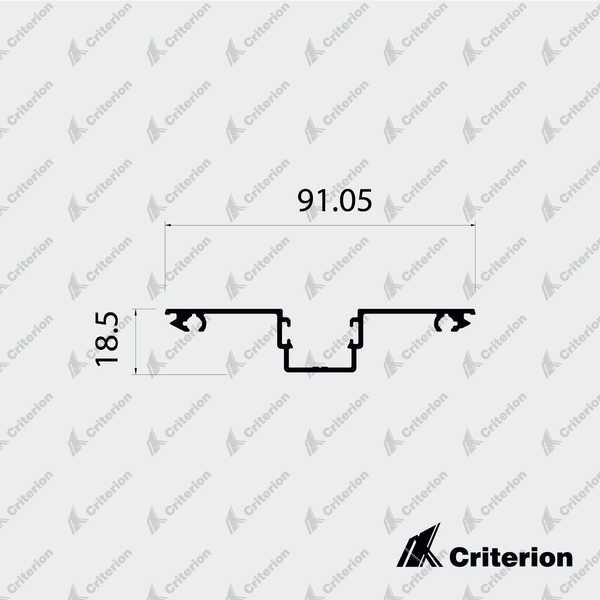 CI-G3140A Glazing Adaptor - Criterion Industries - 