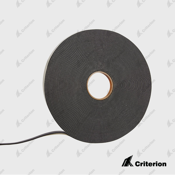 Black Double Sided Foam Tape 12mm x 1mm - 33m Roll Criterion Industries