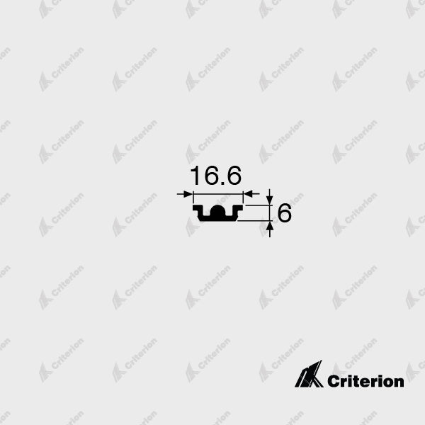 CI-5129 Narrow Base Track - Criterion Industries - 