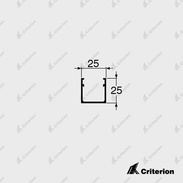 Gallium 25 (25 x 25mm) - Criterion Industries - 20-59mm, 25mm, Centre, gallium, product selector