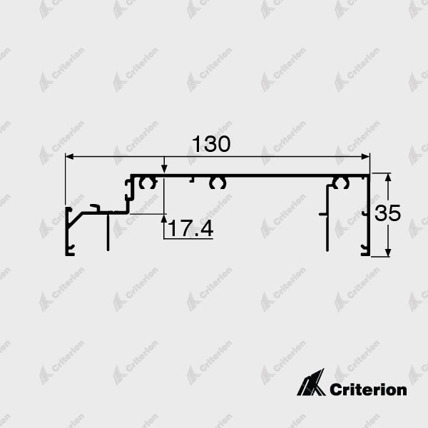 CI-P4253 Offset Glazing Sill - Criterion Industries - 