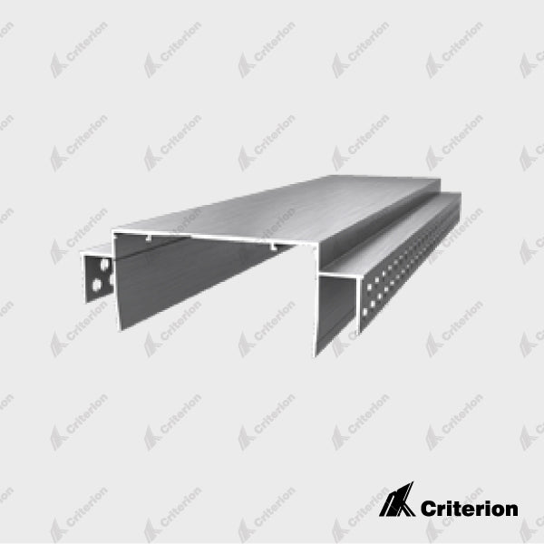 Shadowline Ceiling Channel - Perforated - Criterion Industries - concealed ceiling systems