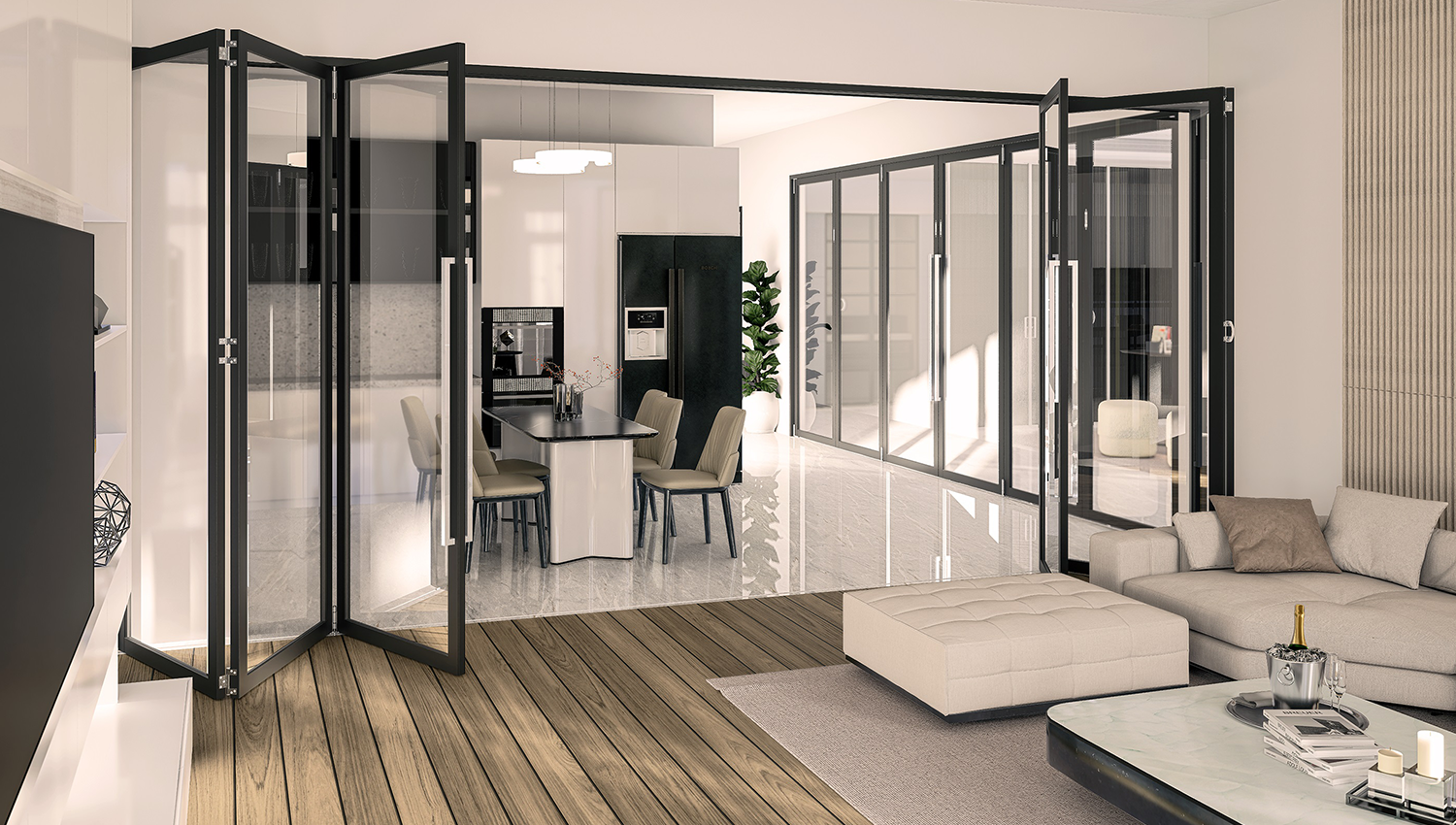 How Doors and Cavity Systems Elevate Luxury Residential Spaces