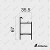 CI-6023A Narrow Rail