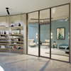 Barwon Doors Inspired by recent design trends for slim framed doors, the Barwon Aluminium Door Suite has been developed with an overall thickness of 38mm, delivering a sleek finish to both commercial and residential settings. With a strong integral struct