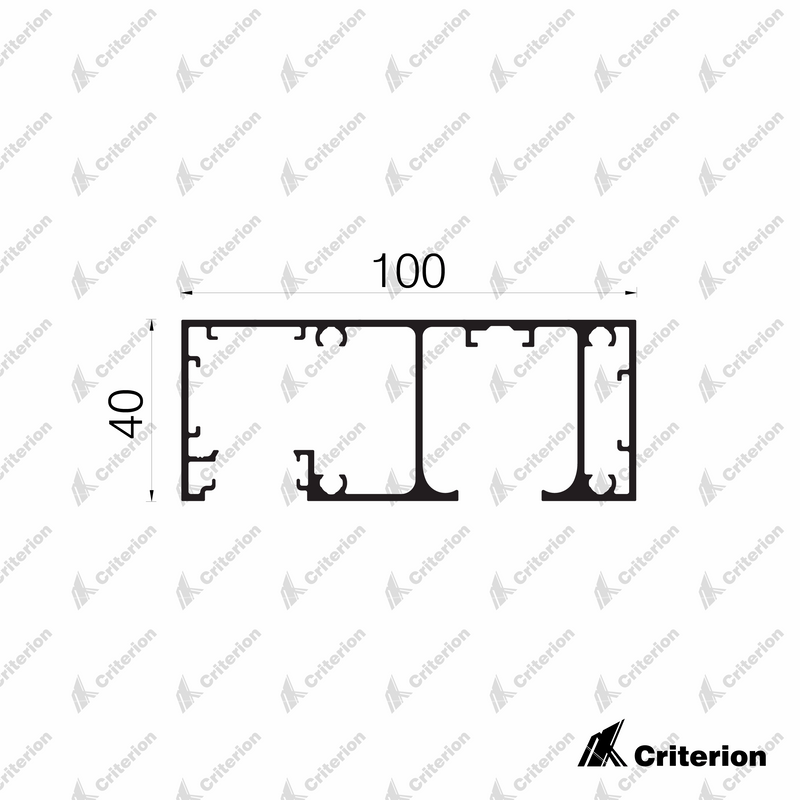 CI-2248 Lena 90 Offset Track - Criterion Industries - 