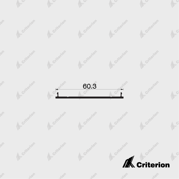 CI-5126 Fixing Channel (Suits 5125) - Criterion Industries - 