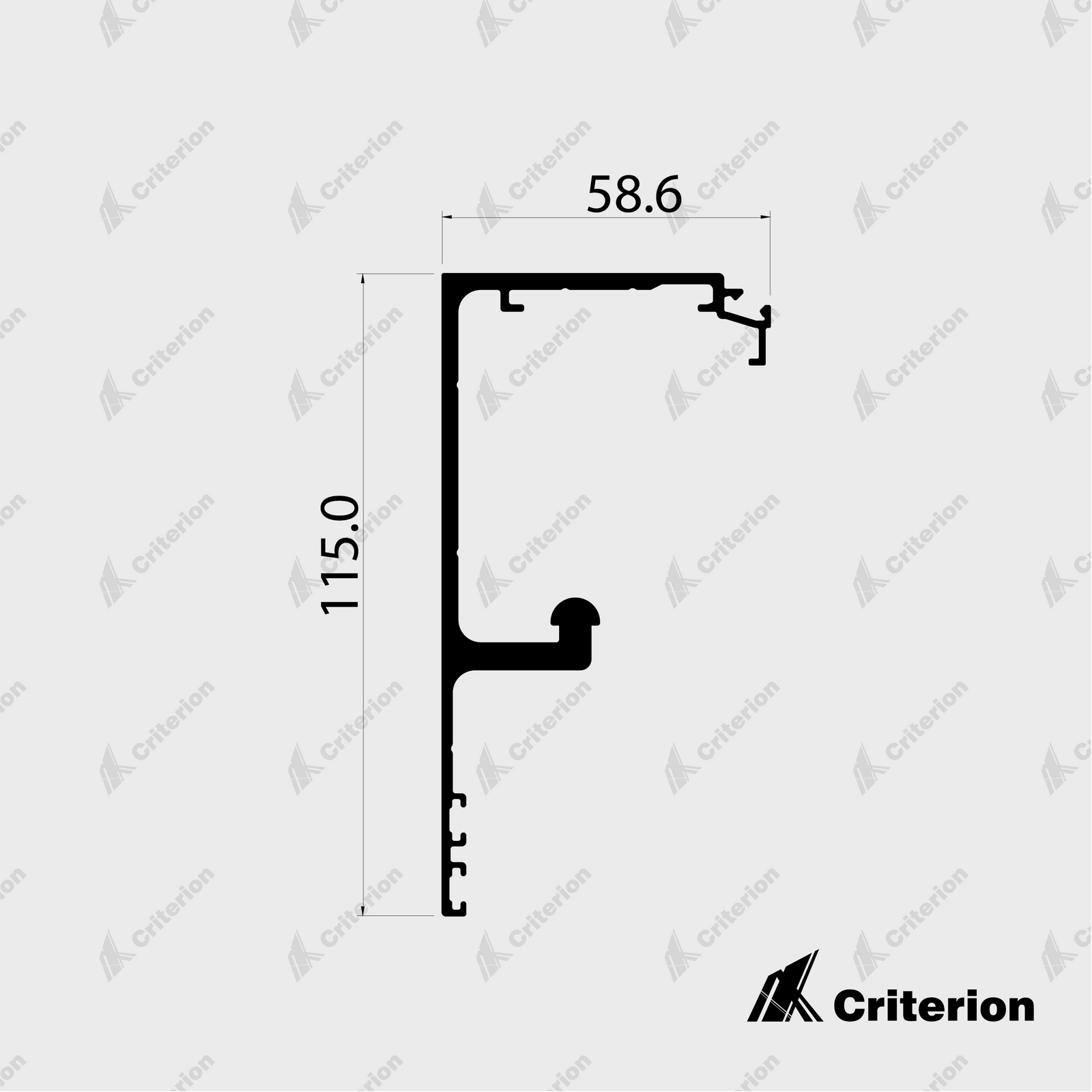 CI-5128 Overhead Track