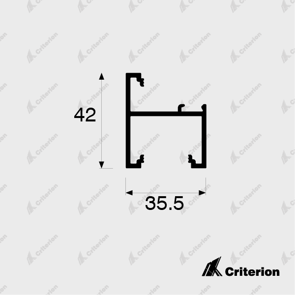 CI-6029 Midrail - Criterion Industries - 