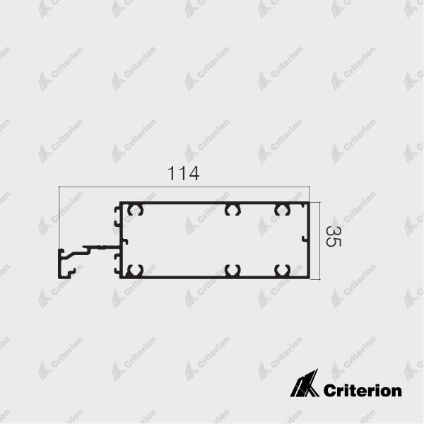 CI-P3283 Offset Glazing Transom Sill