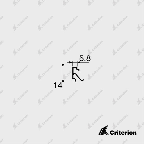 CI-P4256 Offset & Double Glazing Sill Bead