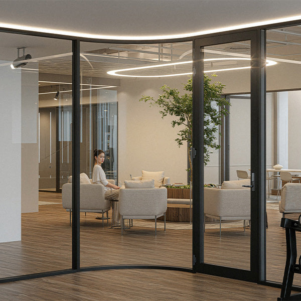 Platinum 90 Curved Partitioning