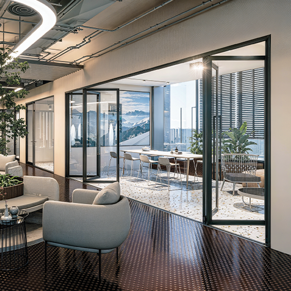 Silencio Bi-folding door system