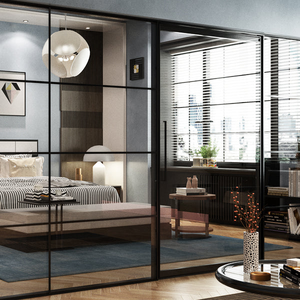 Svelte slim aluminium partition