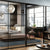 Svelte slim aluminium partition
