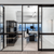 Acoustic sliding system - office fitout