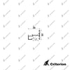 CI-S3619 Svelte 36 Midrail (Partition) - Criterion Industries -