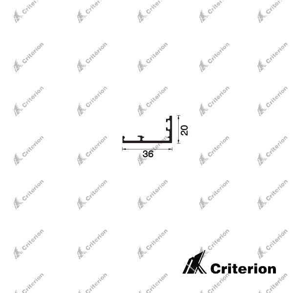 CI-S3653 Svelte 36 Offset Glazing Sill - Criterion Industries - 
