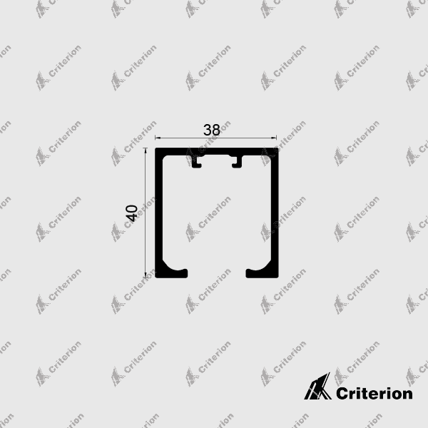 CI-5150 Arctic 80 kg Overhead Track - Criterion Industries - 