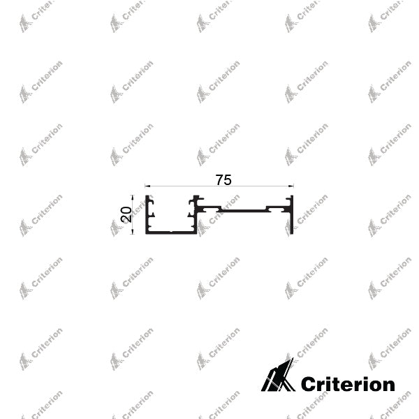 CI-S7514 Svelte 75 Receiver Channel - Criterion Industries - 