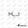 CI-S7535 (S0635) Svelte Front Glazing Frame