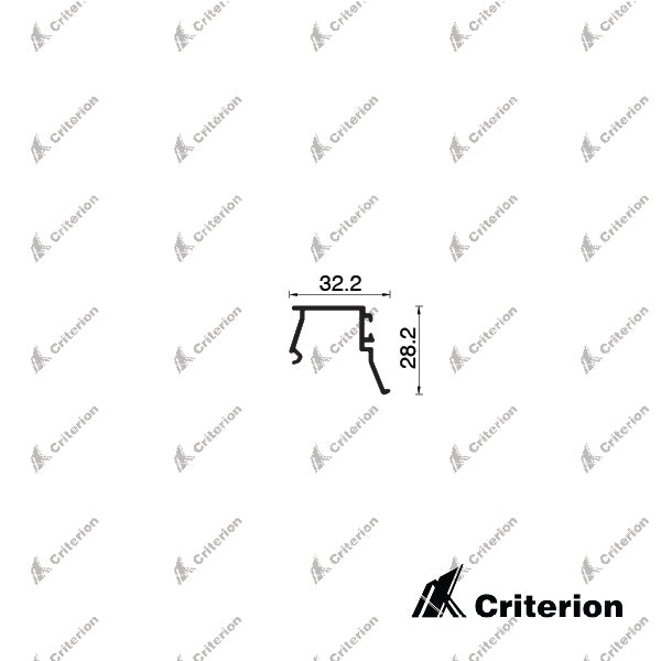 CI-S7542 (S0642) Svelte Double Glazing Adaptor