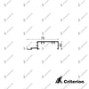 CI-S7553 Svelte 75 Offset Sill