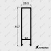 CI-817719 Slimline Lock Box - Standard - Criterion Industries - office fitouts - australia