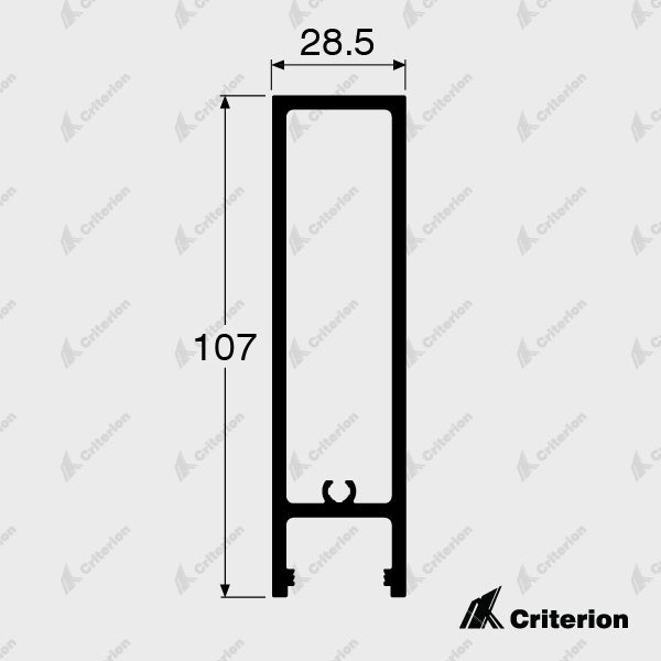 CI-817719 Slimline Lock Box - Criterion Industries - 