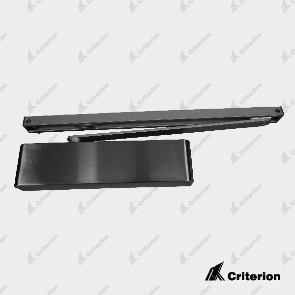 Large Door Closers - Series 6 - Criterion Industries - black door furniture, door closers, forsale