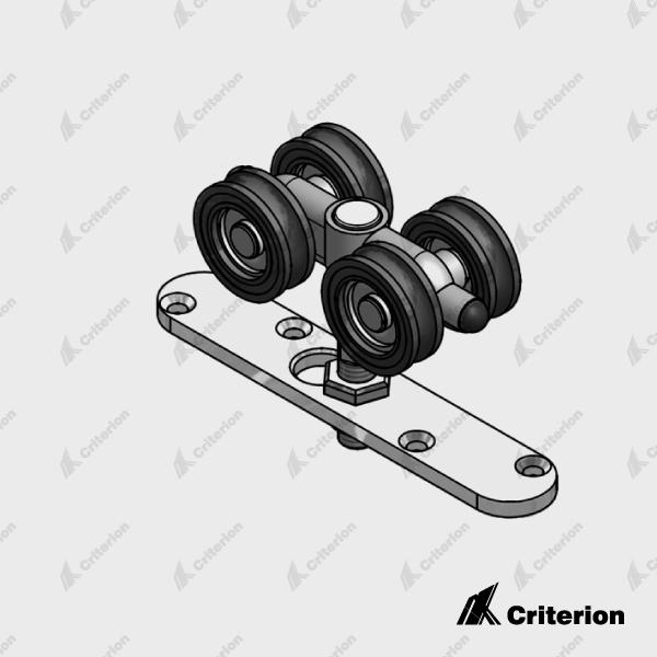 Atlantic Sliding Door Roller Pack Criterion Industries