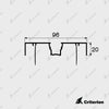 CI-2120 Door Frame - Criterion Industries -