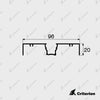 CI-2130 Window Frame - Criterion Industries -