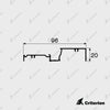 CI-2150 Window Sill - Criterion Industries -