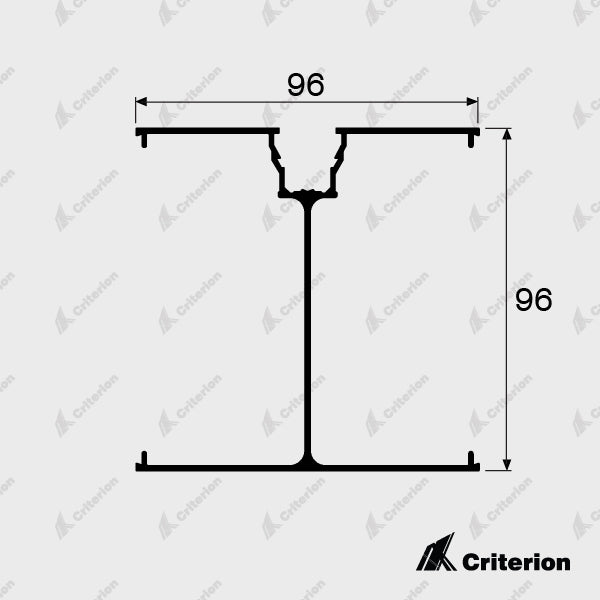 CI-2178 2/3 Way Corner Post - Criterion Industries - 