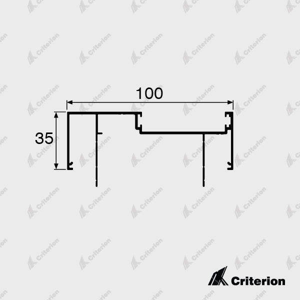 CI-2221 Lena 90 Receiver Channel - Criterion Industries - 