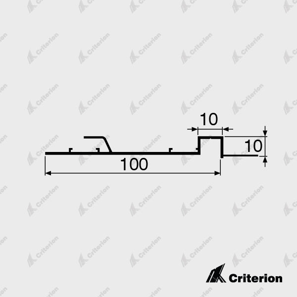 CI-2390 Shadowline Perforated Skirting - Criterion Industries - forsale