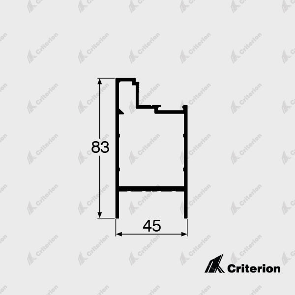 CI-5023 Narrow 83mm Rail - Criterion Industries - 