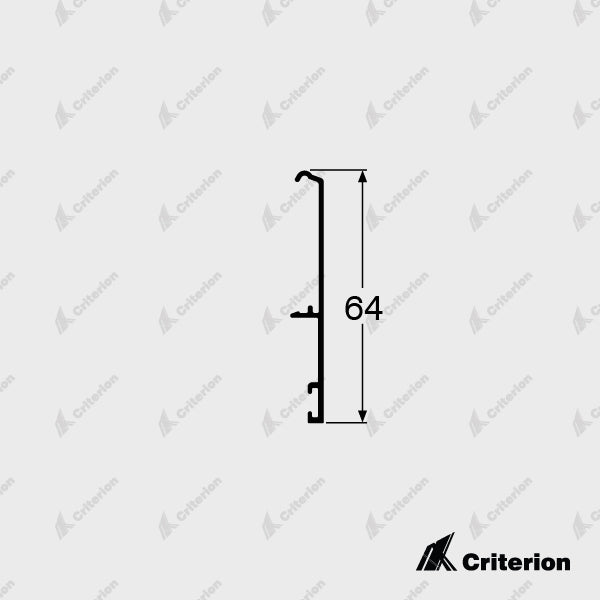 CI-5154 Clip on Pelmet - Criterion Industries - 