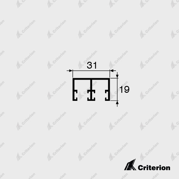 CI-5321 Double Head Guide - Standard - Criterion Industries - office fitouts - australia