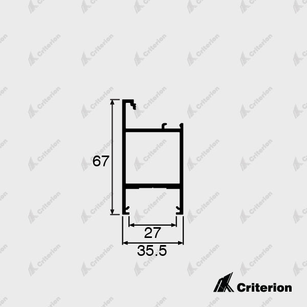 CI-6023 Narrow Rail - Criterion Industries - 