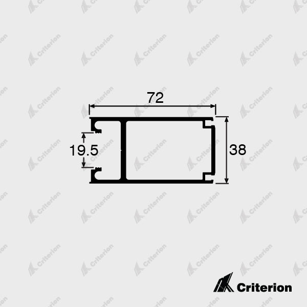 CI-6027 Narrow Pivot Stile - Criterion Industries - 