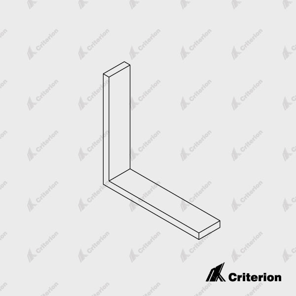 Gallium 45 Window Frame Angle - Criterion Industries - 