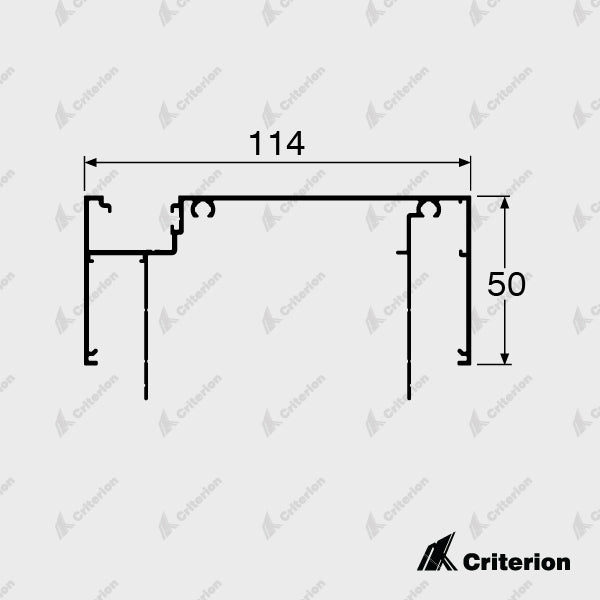 CI-D3536 Offset Glazing Frame (Long Legs) - Criterion Industries - 
