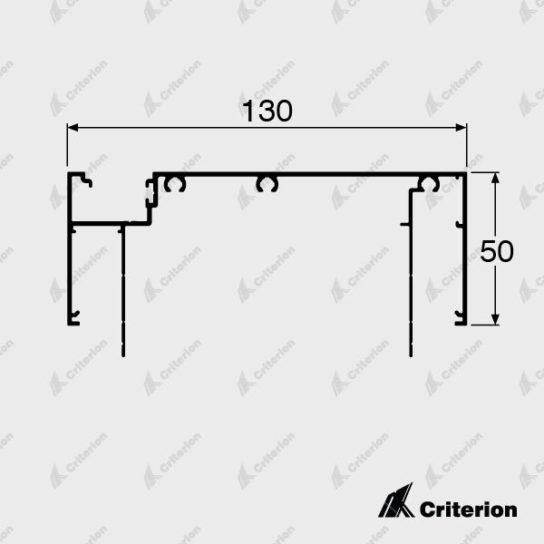 CI-D4536 Offset Glazing Frame (Long Legs) - Criterion Industries - 