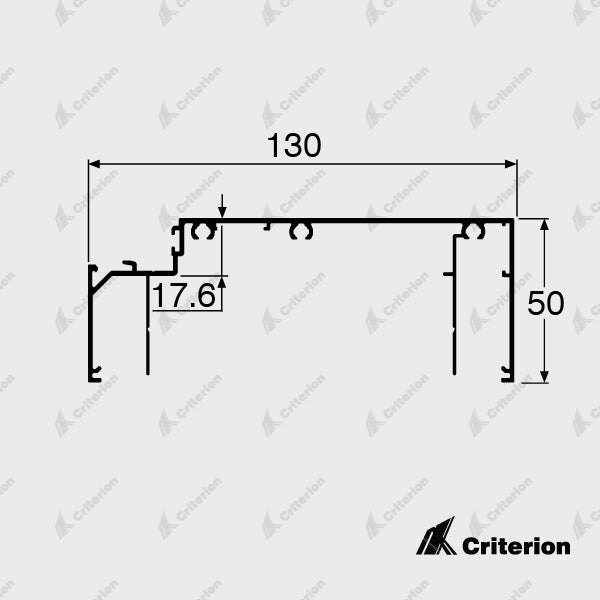 CI-D4553 Offset Glazing Sill - Criterion Industries - 