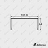CI-G3115 Sub Head - Standard - Criterion Industries - office fitouts - australia
