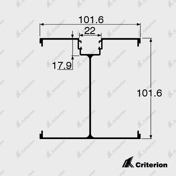 CI-G3178 2/3 Way Corner Post - Criterion Industries - 