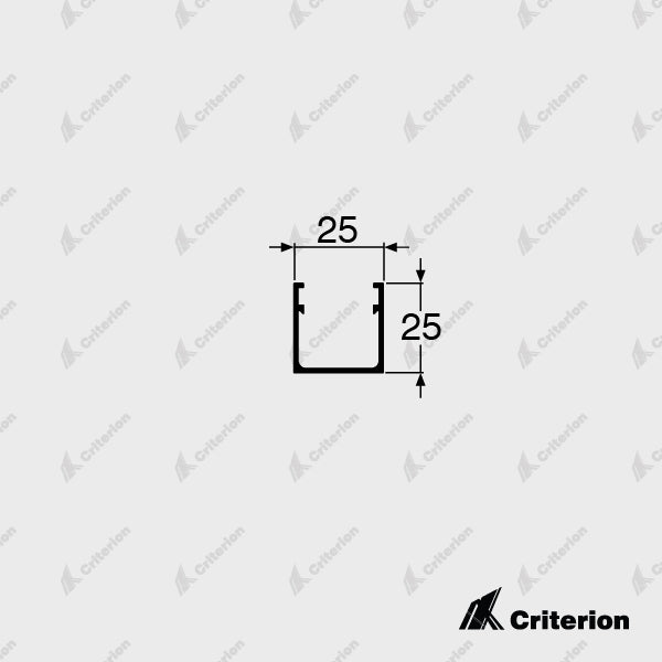 CI-G3193 Glazing Channel - Criterion Industries - 